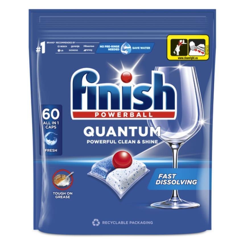 Средство для посудомоечной машины Finish Quantum Fresh 60